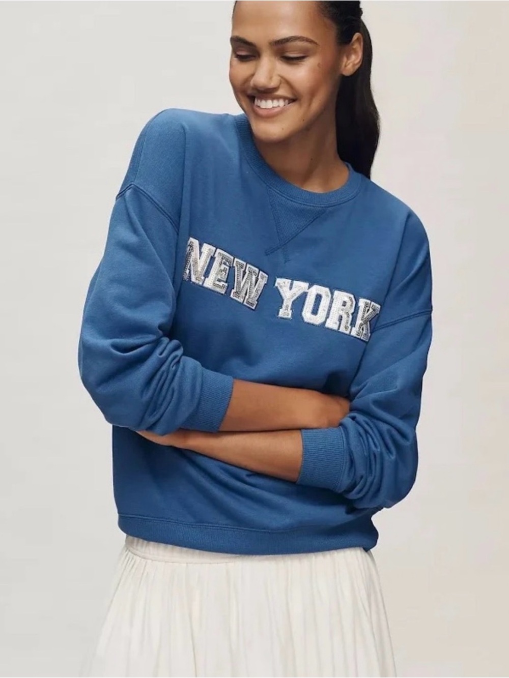 Beach Riot x Anthropologie City Sweatshirt